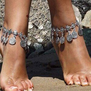 Bohemian anklet N586